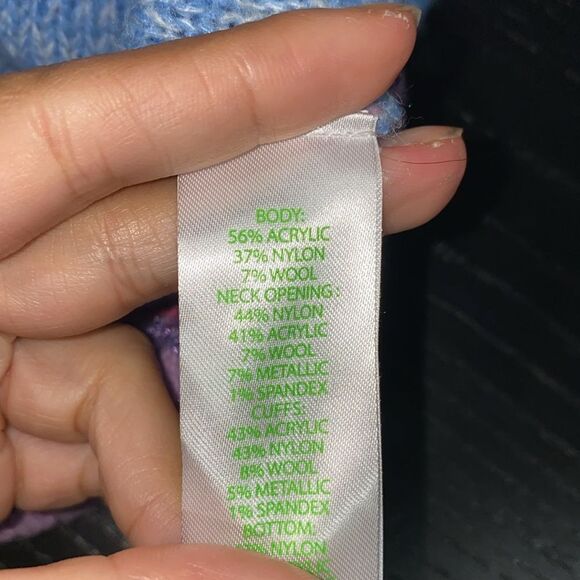 NWT LILLY PULITZER Blue VERNA SWEATER💘 - Picture 6 of 6